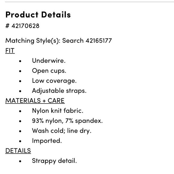 NWOT Torrid Strappy Vixen Open Cup Underwire Halter Chemise - Picture 5 of 5